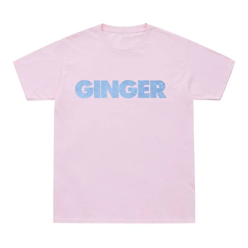 kf H04b018e5a36c45baa8d708d3d5fad092K Summer Hip Hop Tee Shirt GINGER Letter Print T Shirt Men Women O Neck Cotton T - Brockhampton Merch