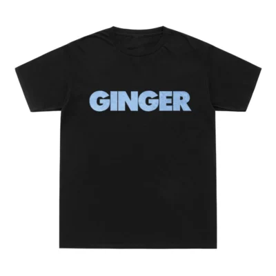 kf H06d51219b9894abe92feed9d17f834ecI Summer Hip Hop Tee Shirt GINGER Letter Print T Shirt Men Women O Neck Cotton T - Brockhampton Merch