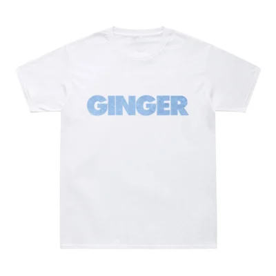kf H5624f6d63252447686616055c7de88a8O Summer Hip Hop Tee Shirt GINGER Letter Print T Shirt Men Women O Neck Cotton T - Brockhampton Merch
