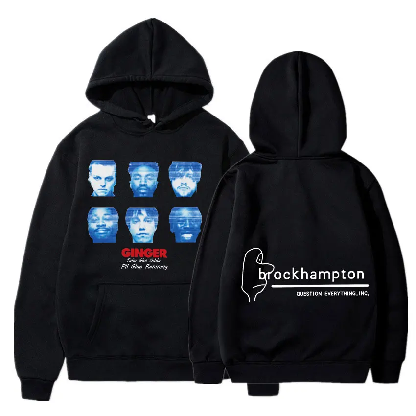 kf H7092b22fd1e14e3dadbaaed541efd76f1 Ginger Hoodies Men All American Boyband Brockhampton Fleece Hoodie Sweatshirt Take The Odd I LL Keep - Brockhampton Shop