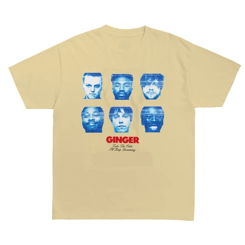 kf H8361f1b51e4843de9d42f89650923430y GINGER T Shirt Men All American Boyband Brockhampton T Shirts Cotton Tee Shirt Take The Odd - Brockhampton Merch