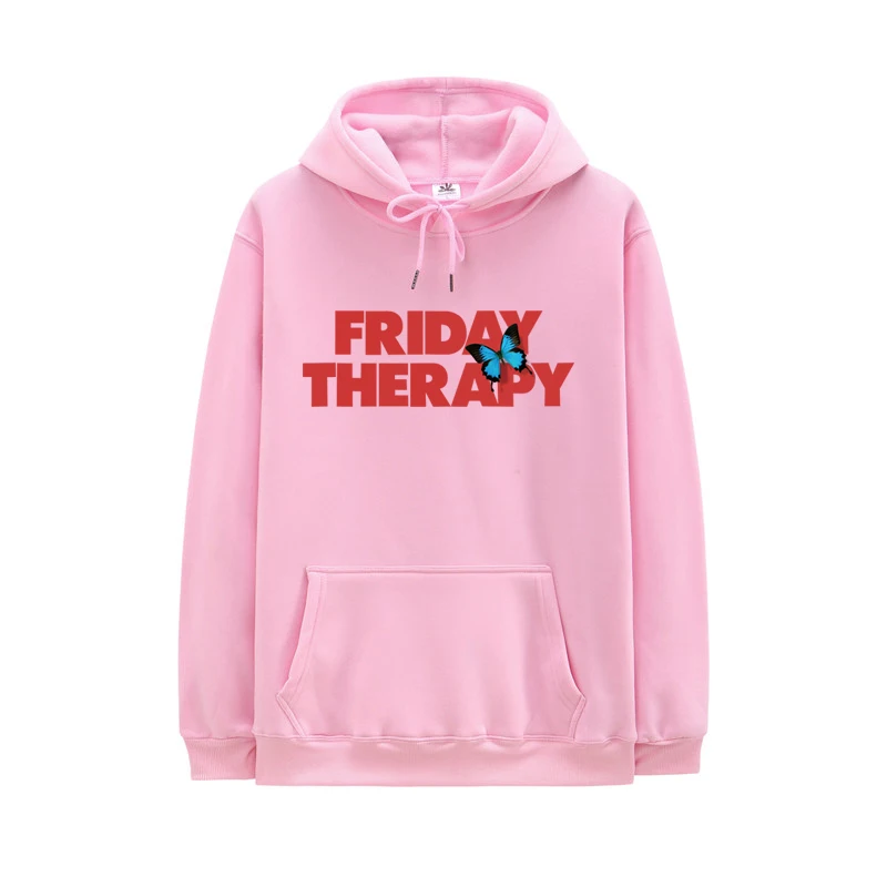kf Hda81b362cd6a4e03aa5858a73aeb98994 FRIDAY THERAPY Hoodie Men Women High Quality Hooded Long Sleeves Sweatshirt Brockhampton Hip Hop Hoodies Streetwear - Brockhampton Shop