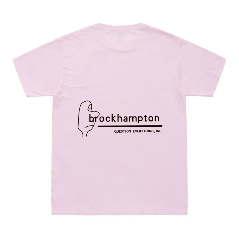 kf Heb7204a049784677bb58980c6b8318c1J GINGER T Shirt Men All American Boyband Brockhampton T Shirts Cotton Tee Shirt Take The Odd - Brockhampton Merch