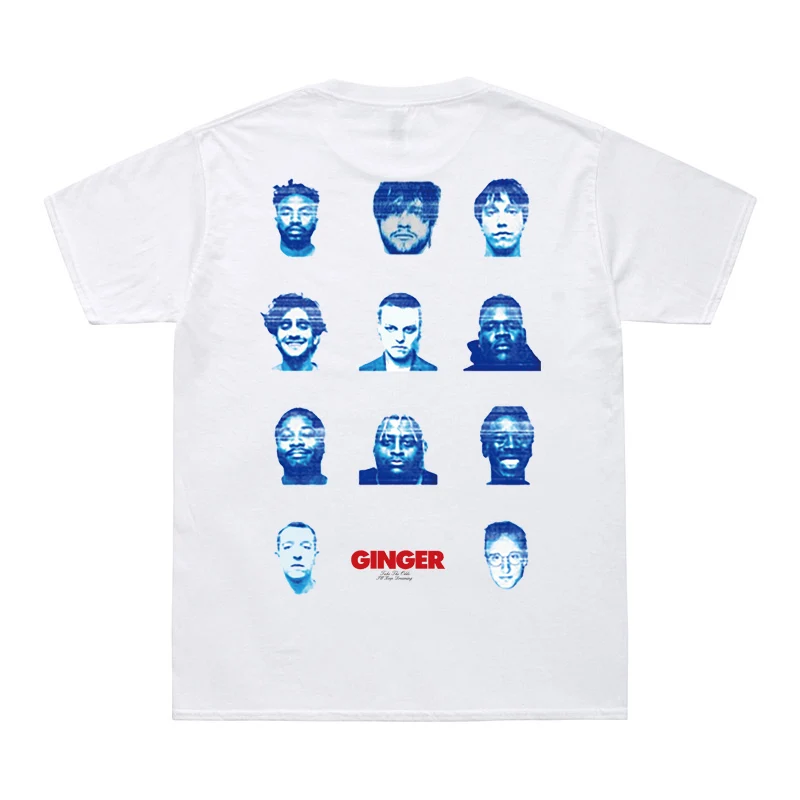 kf Hf2aacfb44a574448b02f7c6cba2d4c19b New Casual Brockhampton All American Boyband T Shirt Men GINGER Face Print Harajuku Tee Shirt Colorful - Brockhampton Merch