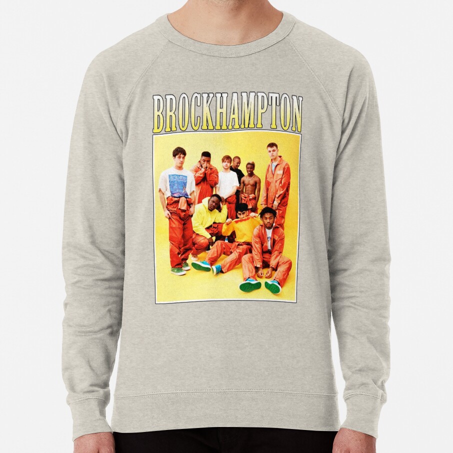 ssrcolightweight sweatshirtmensoatmeal heatherfrontsquare productx1000 bgf8f8f8 1 - Brockhampton Shop