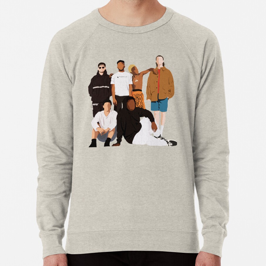 ssrcolightweight sweatshirtmensoatmeal heatherfrontsquare productx1000 bgf8f8f8 16 - Brockhampton Shop